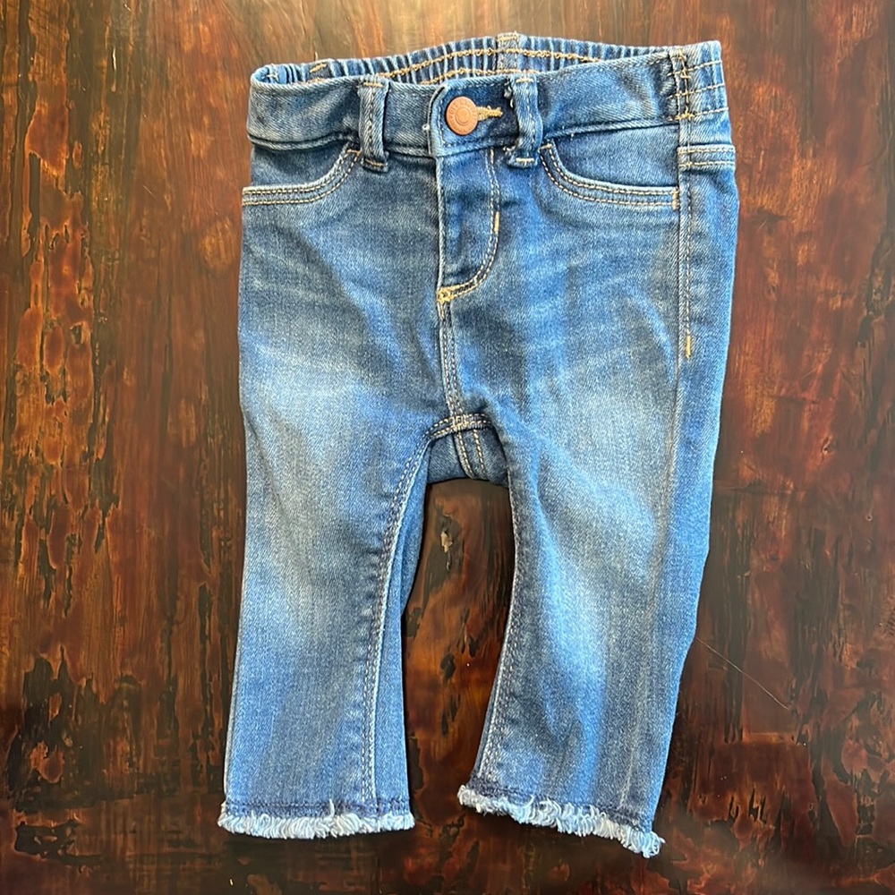 Baby’s Old Navy Denim with Frayed Ends